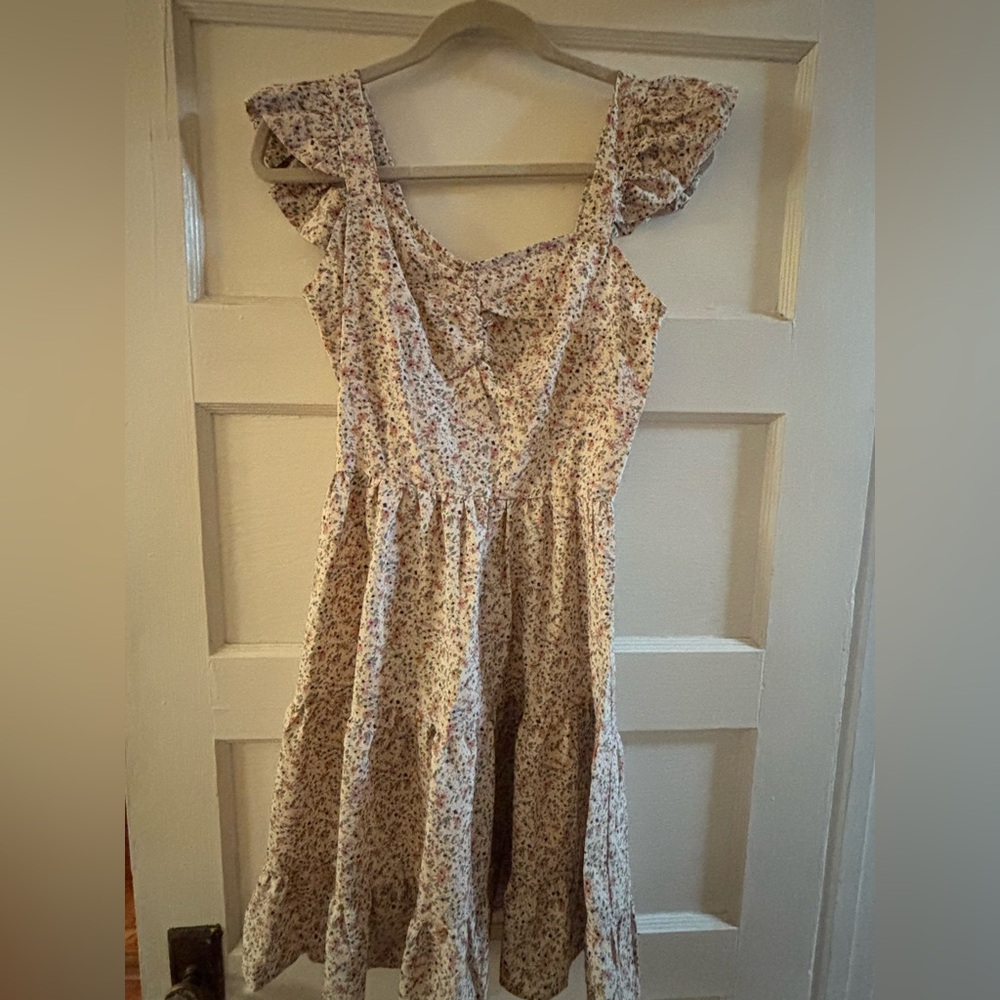 Floral mini dress
